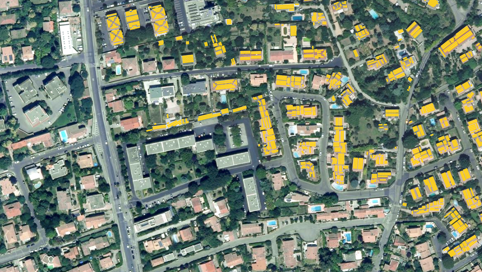Predicting the Solar Potential of Rooftops using Image Segmentation and Structured Data