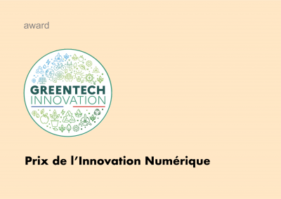Greentech Innovation : Prix de l’Innovation Numérique