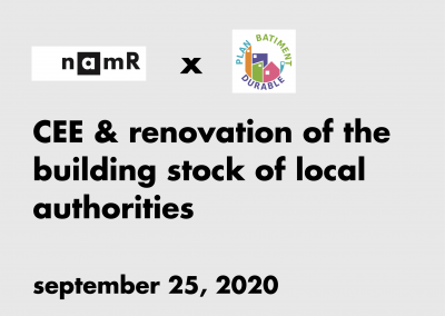 CEE & renovation of the building stock of local authorities