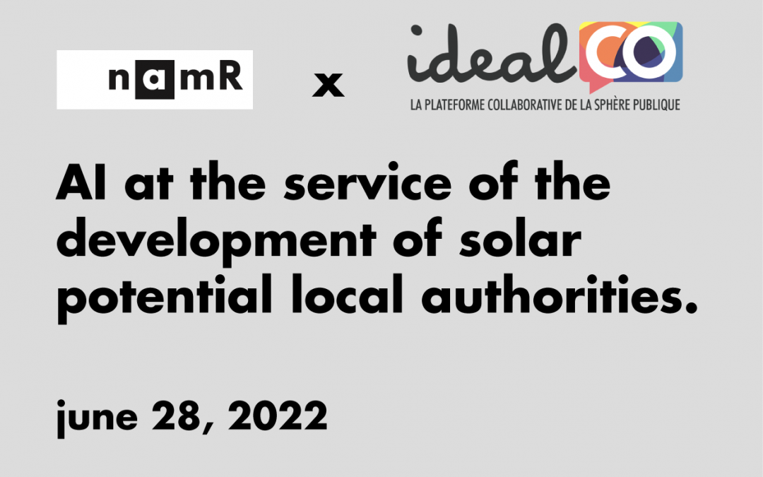 AI at the service of the development of solar potential local authorities