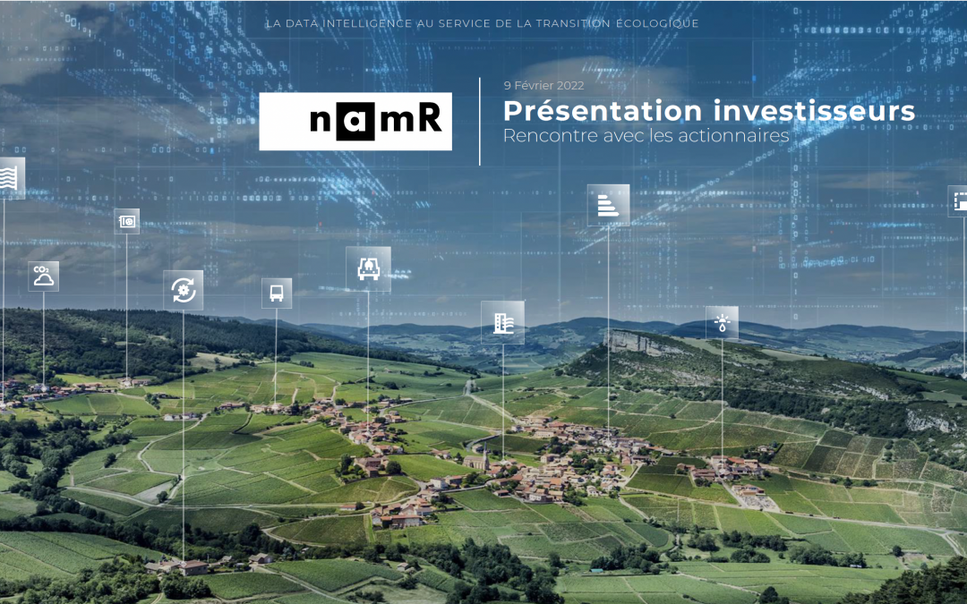 Presentation of namR’s 2021 turnover to individual investors