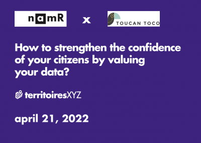 How to strengthen the confidence of your citizens by valuing your data?