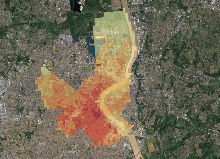 Îlots de chaleur urbains : Diminuer la température jusqu’à 10°C en ville avec namR